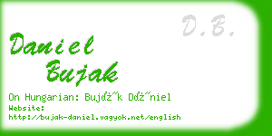 daniel bujak business card